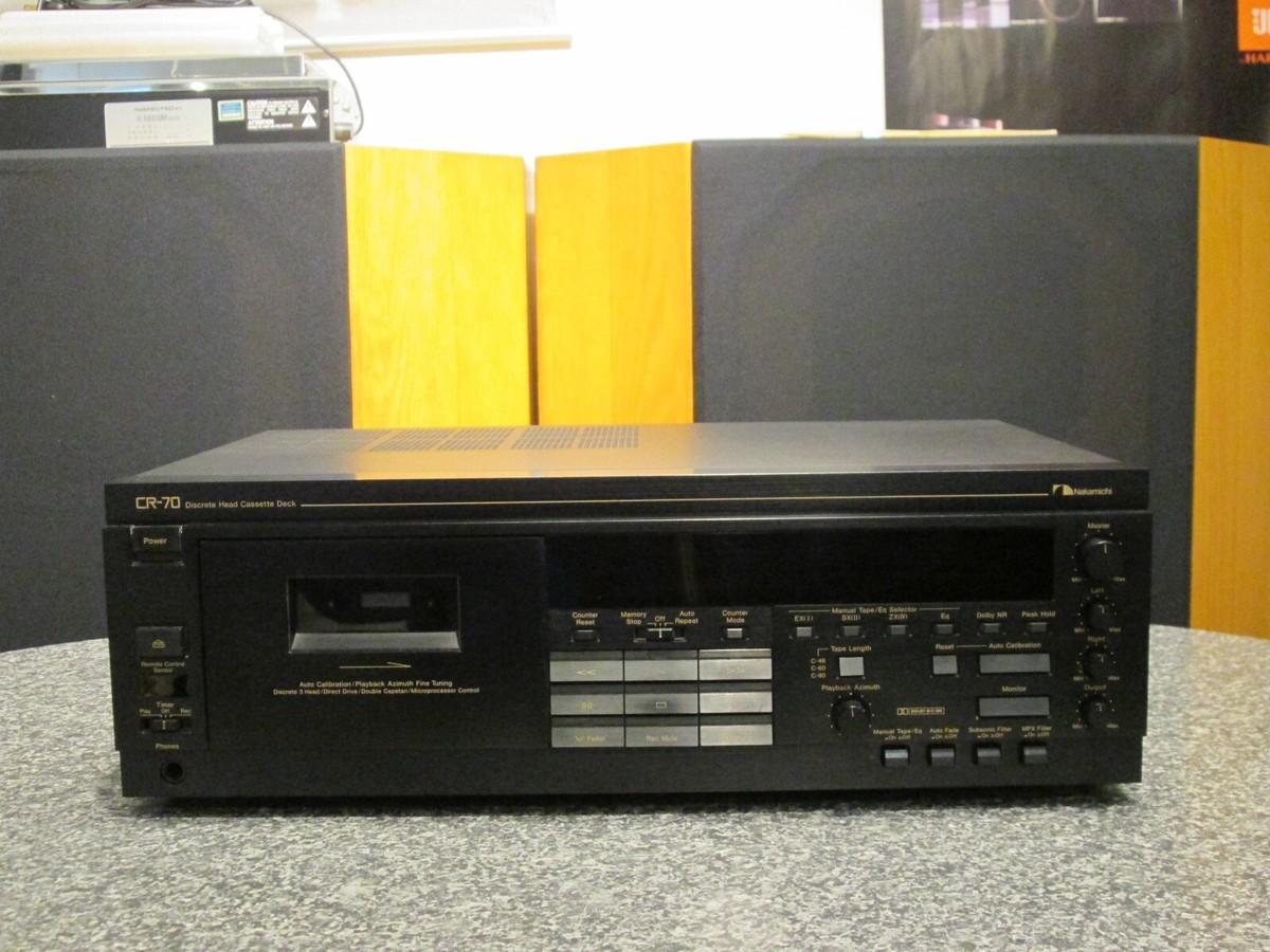Nakamichi CR-70 動作品