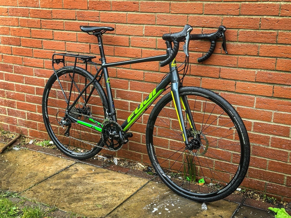 Fuji Sportif 1,5 56cm Medium Large Scheibenbremsen Shimano Tiagra 2x10 Gepäckträger hinten! - Bild 2 von 4