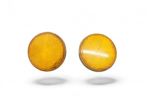 Kawasaki H2750 H2 750 H1500 H1 500 Triple Reflector Set K102 *2678G