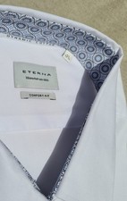 Eterna Klassisches Herrenhemd Comfort Fit wei...