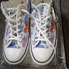 Converse CT All Star OX Womens Size 7 Shoes Sneakers Multicolor Floral 552764C