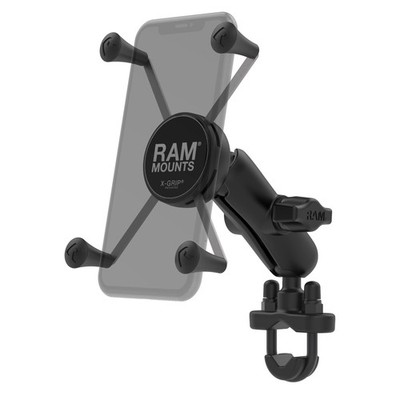 X-Grip Large Phone Mount with U-Bolt Base and Medium Arm
