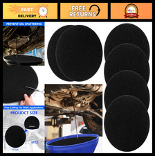 6Pcs 15" Round Oil Drain Splash Pad Mat for Automotive Oil Change  Repair