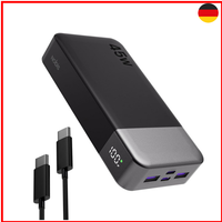 Nobis Power Bank, Powerbank 20000Mah, 45W Externe Handyakkus Schnellladen,