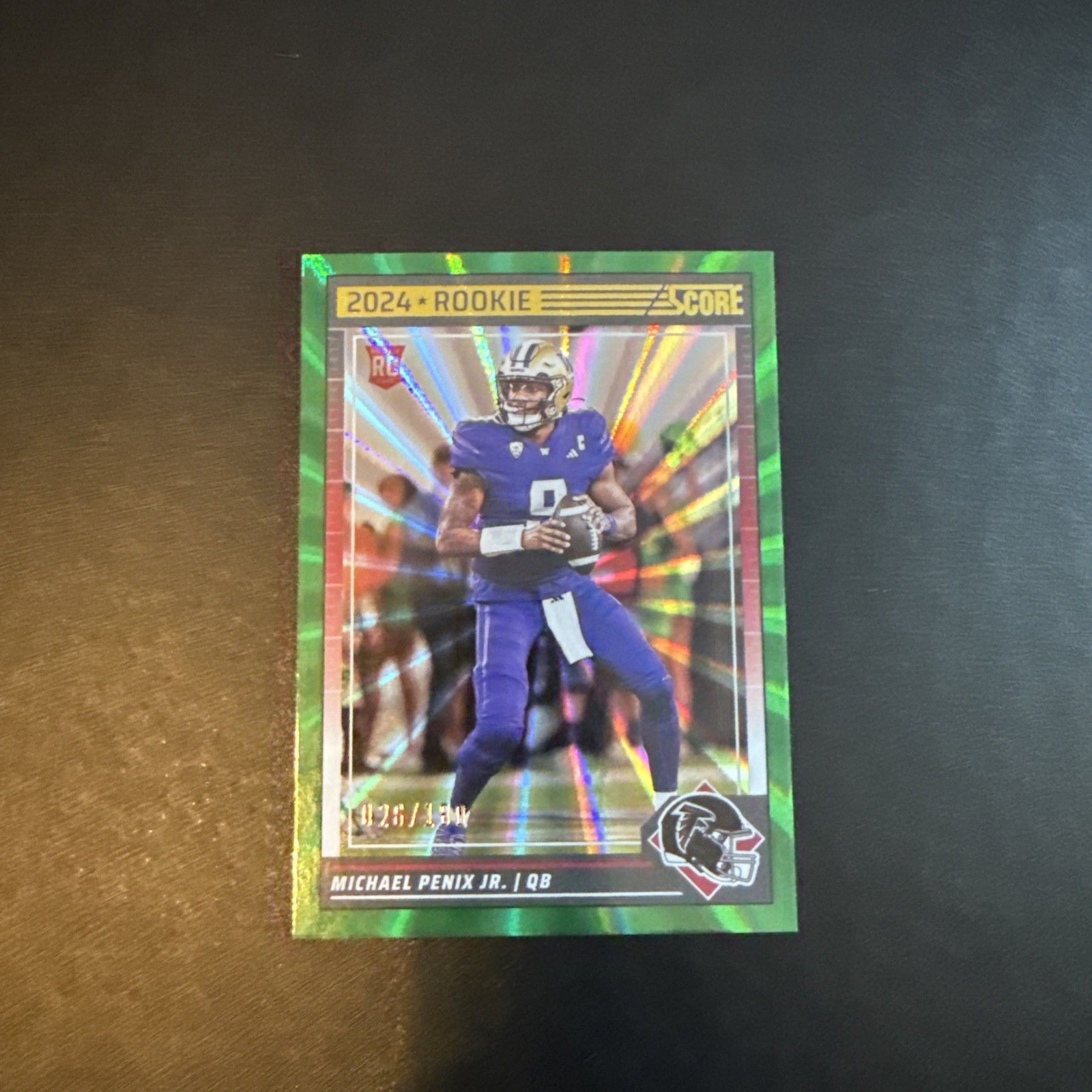 2024 Score - Rookies Michael Penix Jr. #323 Spokes /180 (RC)