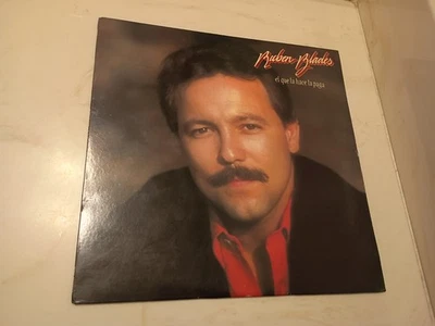 RUBEN BLADES EL QUE LA HACE LA PAGA LP 1983 FANIA SALSA LO PASADO NO PERDONA - Image 1 of 4