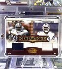 Dallas Cowboys Generations Game Worn Jersey Card Donruss Irvin Owens SN