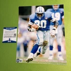 BAS COA Barry Sanders Signed 8x10 Autograph Photograph Detroit Lions