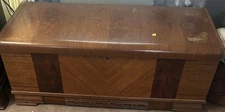 Vintage Caswell-Runyan Cedar Hope Chest – Blanket Trunk-Original Lock & Key