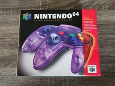 Atomic Purple Boxed Nintendo 64 Controller **...
