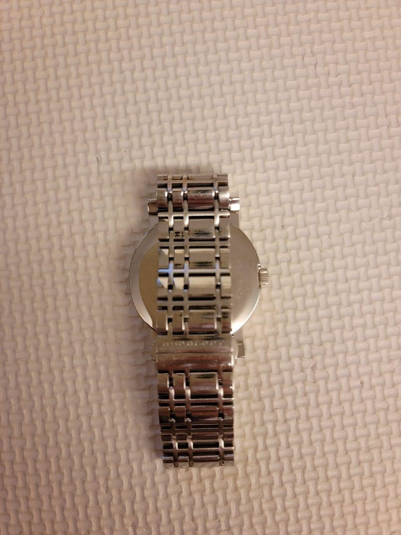 金*見様 BURBERRY シルバー メンズ 腕時計稼働中です。 Burberry Watch Silver Gold In Operation | eBay