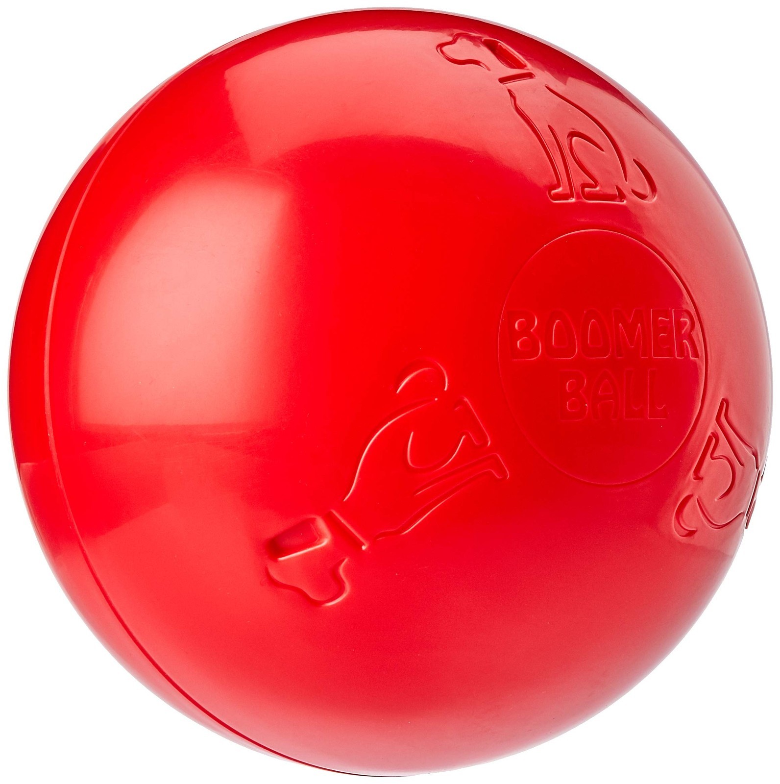BOOMER BALL 10 дюймов, практически неразрушимая лучшая игрушка для собак, избавляющая от скуки лапка