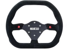 Sparco 015p310f2sn Steering Wheel Competition Series Aluminum Black 3-spoke New