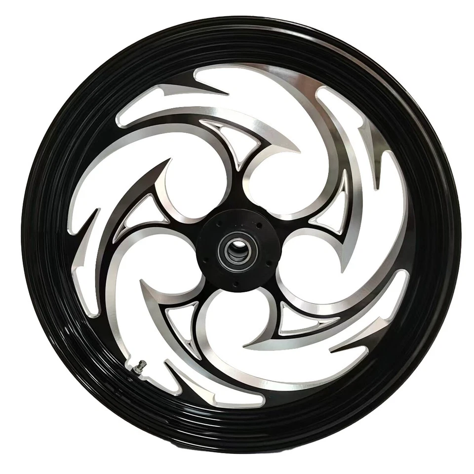 Forged Front Wheel Rim Hub Dual Disc 21x3.5" For Harley Road Glide FLTR 2004 up Foto 2 de 4