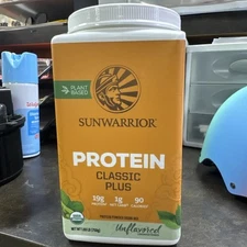 Sunwarrior Plant Based Protein Classic Plus 1.65 LB 750g EXP: 12/2026 (New)