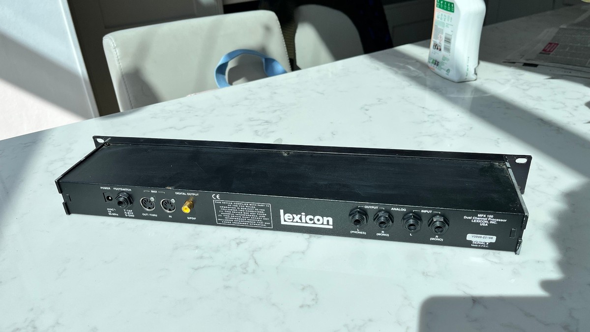 Lexicon MPX100 Vintage 1998 Reverb / Delay Multi-FX Processor