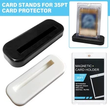1-50X 35PT Magnetic One Touch Trading Card Holders Case W/ Stand For TCG CCG MTG