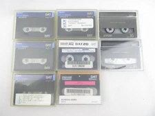 DAT Tapes R 15-20, Set of 8 - Used, Free Shipping