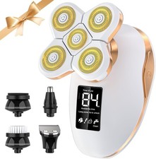 5 in 1 Facial Hair Removal Women USB Rechargeable Electric Shaver Bikini Trimmer