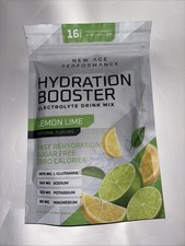 New Age Hydration Booster Lemon Lime Electrolyte Drink Mix