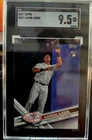 2017 Topps #287 Aaron Judge Catching New York Yankees RC Rookie Card SGC 9.5 MVP
