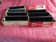 8 Vintage Magna Tray or American Optical Holds 30 Slides Each