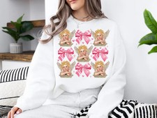 He Loved Us First Christian Faith Sweatshirt   Biblical Grace Valentine Pullover