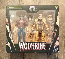 Marvel Legends Wolverine 50th Anniversary Logan vs Sabretooth 2-Pack   NEW