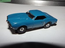 Aurora Thunderjet Tjet 67 FIREBIRD - Blue HO Slot Car 1402 Near Mint No Issues