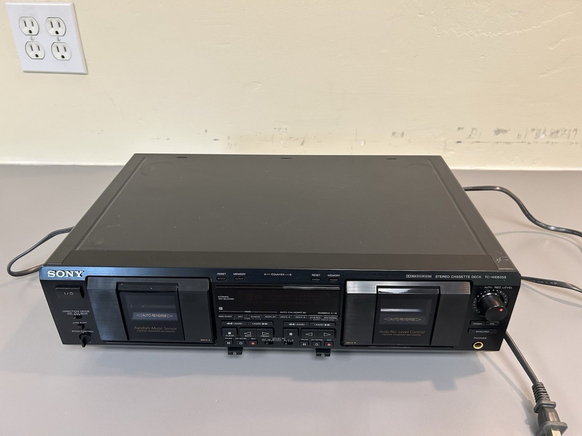 Sony TC-WE835S Cassette Deck for sale online | eBay