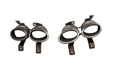 15-20 Hyundai Genesis G80 Rear Left & Right Side Muffler Pipe End Tip Oem