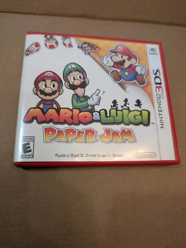 Mario & Luigi: Paper Jam 3DS Game (2015 Action RPG) - CIB