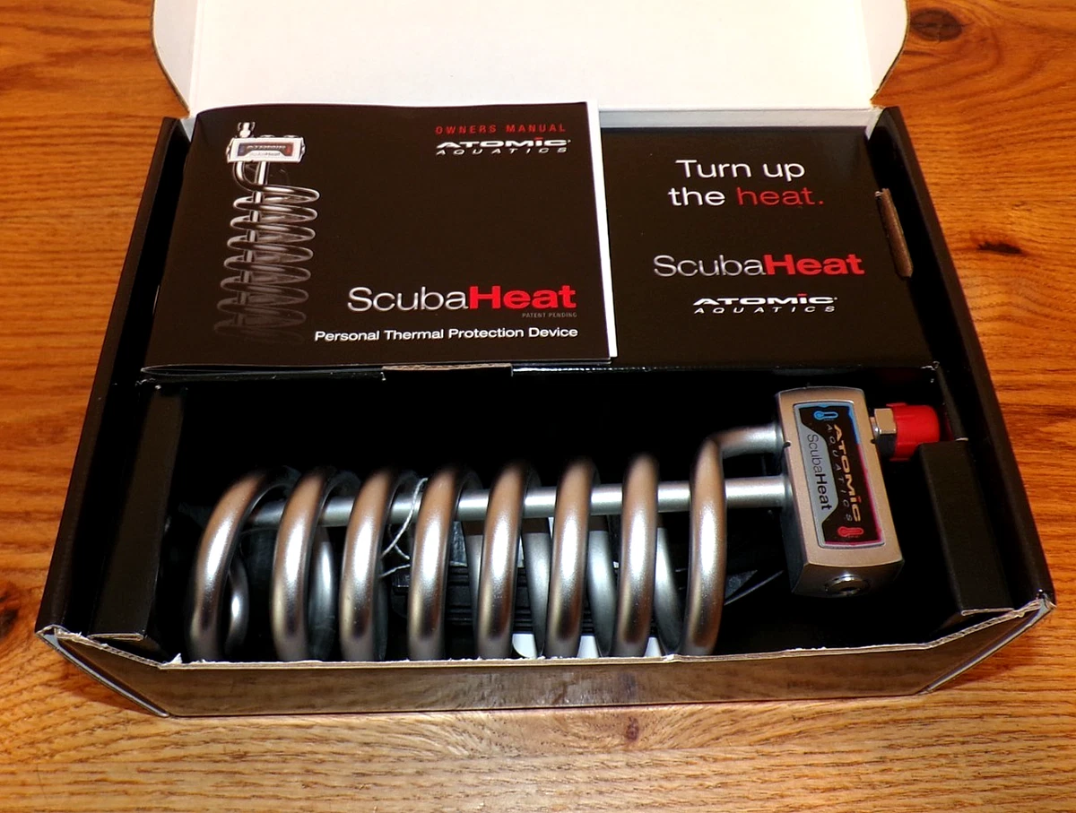 NIB- Atomic Aquatics ScubaHeat System Thermal Protection Device 02-0500-3P