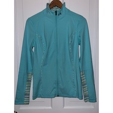 Under Armour AllSeason Gear Teal Blue Full Zip Athletic Jacket Women's Medium