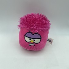 CalPlush Angry Pink Puffle Club Penguin Emoji