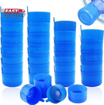 30 Pack Gallon Water Bottle Caps,Non Spill Water Bottle Caps for 55Mm 3 and 5 Ga