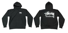 Stussy Los Angeles Chapter Hoodie Men’s Black Streetwear Pullover S-5XL Reprint