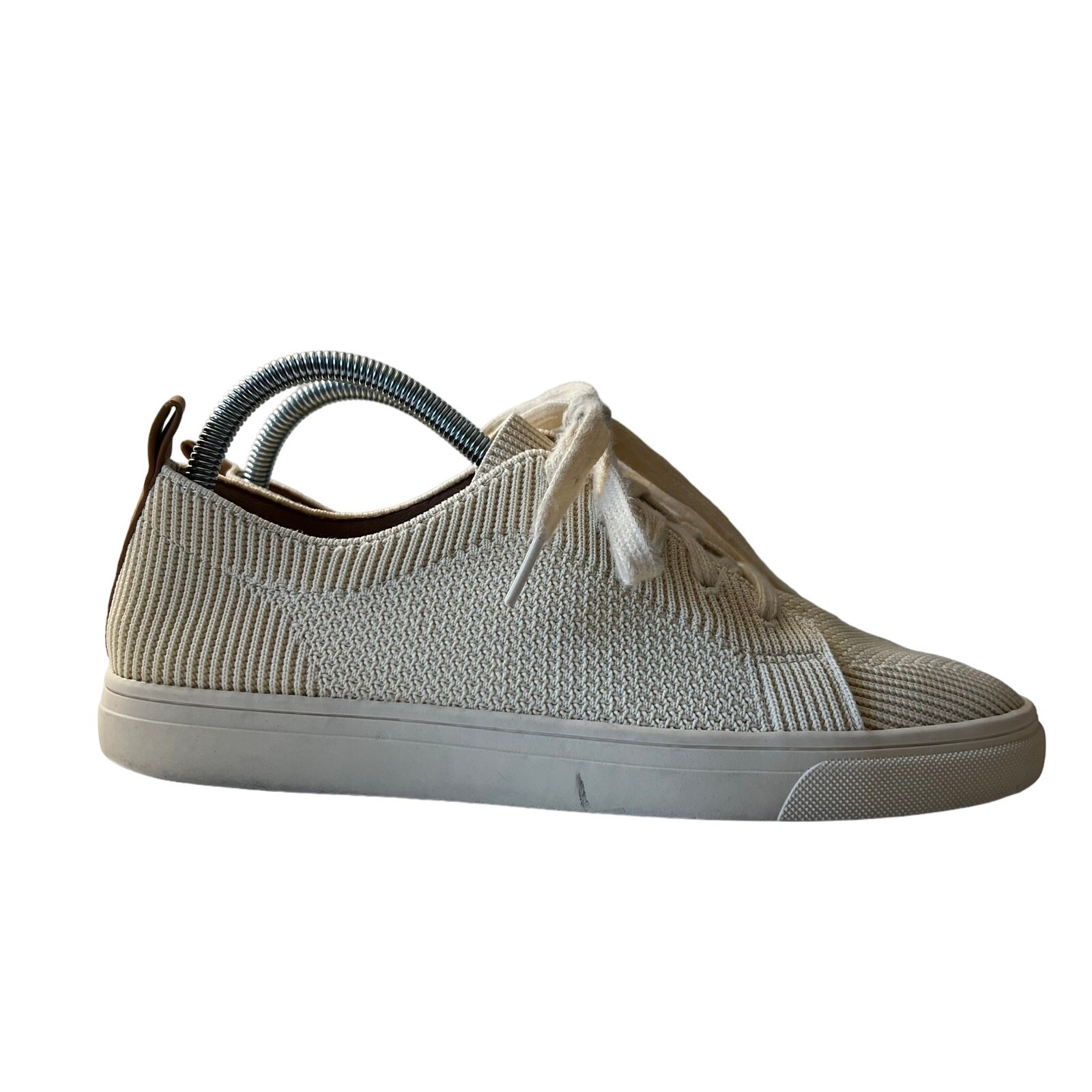 Lucky Brand Women's Laddix Woven Sneakers Size 9.5 Minimalist Casual Preppy