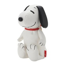 Peanuts ROOTOTE Sitting Snoopy Shoulder bag white synthetic leather Japan New