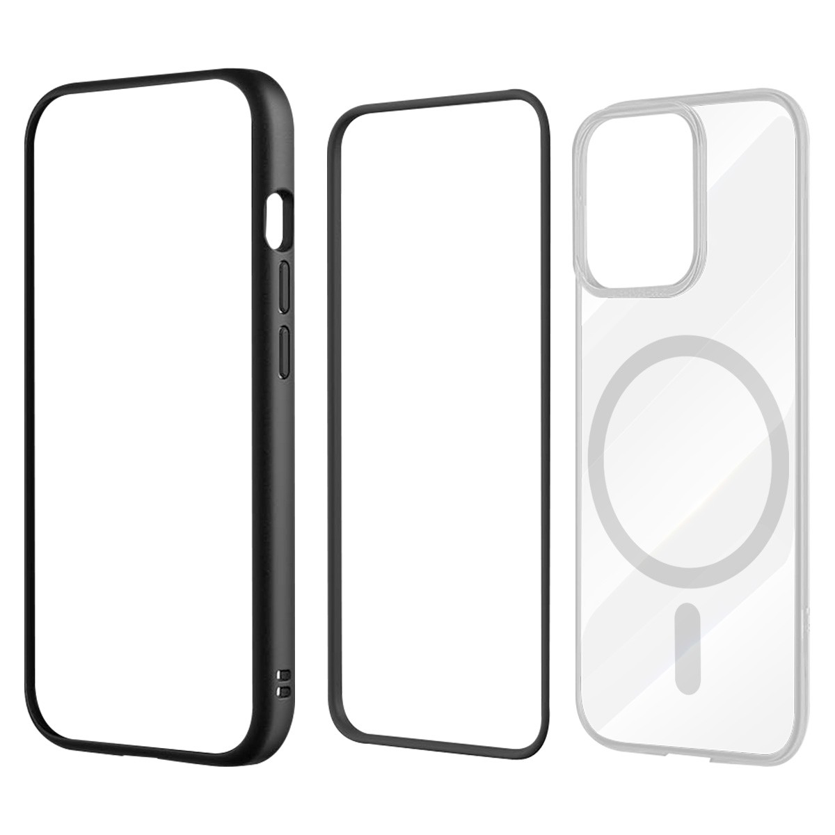 Coque Rhinoshield MOD NX iPhone 15 Plus protection bumper modulaire noir