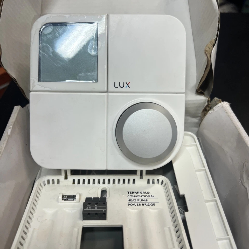 Lux Kono Smart Zwave Thermostat White - Image 2 of 2