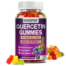 Quercetin Gummy Enhance Immunity Lung Cleanser Supports Overall Health 60 Gummy