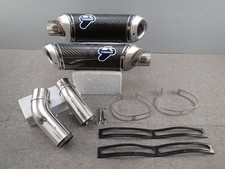 Termignoni DUCATI 848/1098/1198 Carbon Slip-On Muffler Silencer Used From Japan