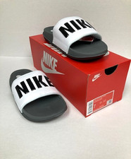 Nike Offcourt Slide Sandals, Men  s Comfort Slip-On Shoes, Black/White BQ4639-001