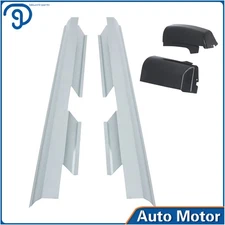 Pair For Silverado GMC Crew Cab 2007-13 Outer Rocker Panel And Cab Corner LH+RH