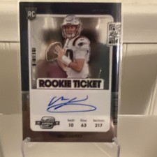 2021 Panini Contenders Optic Rookie Ticket Autograph Mac Jones Patriots NFL #109