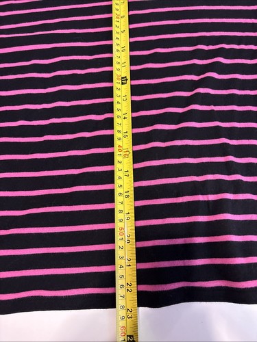 Polo Ralph Lauren Womens Striped Top 3X Black Pink Long Sleeve Tee Pony Polo - Picture 8 of 13