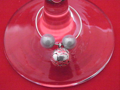 Libby's Market Place Set Of 6 Italy Wine Glass Charms With Organza - View #3