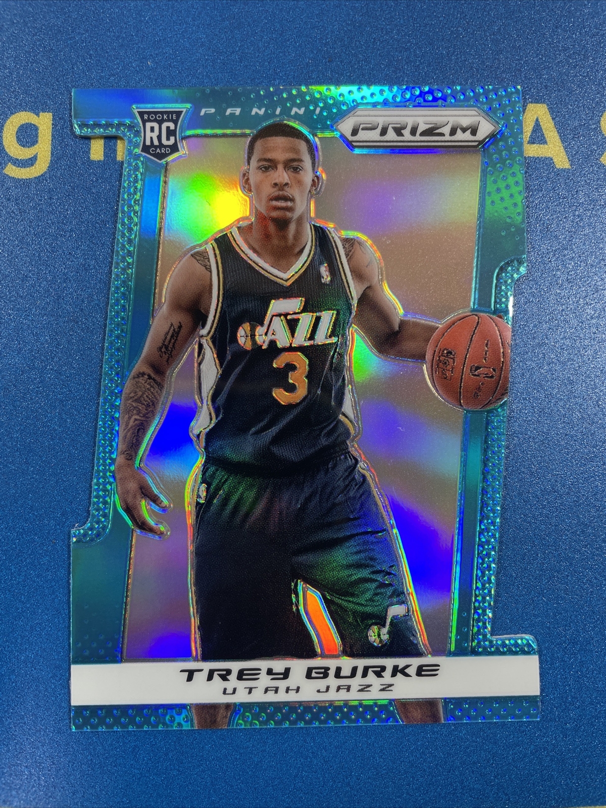 2013-14 Panini Prizm Light Blue Prizm Die-Cut /199 Trey Burke #282 Rookie RC