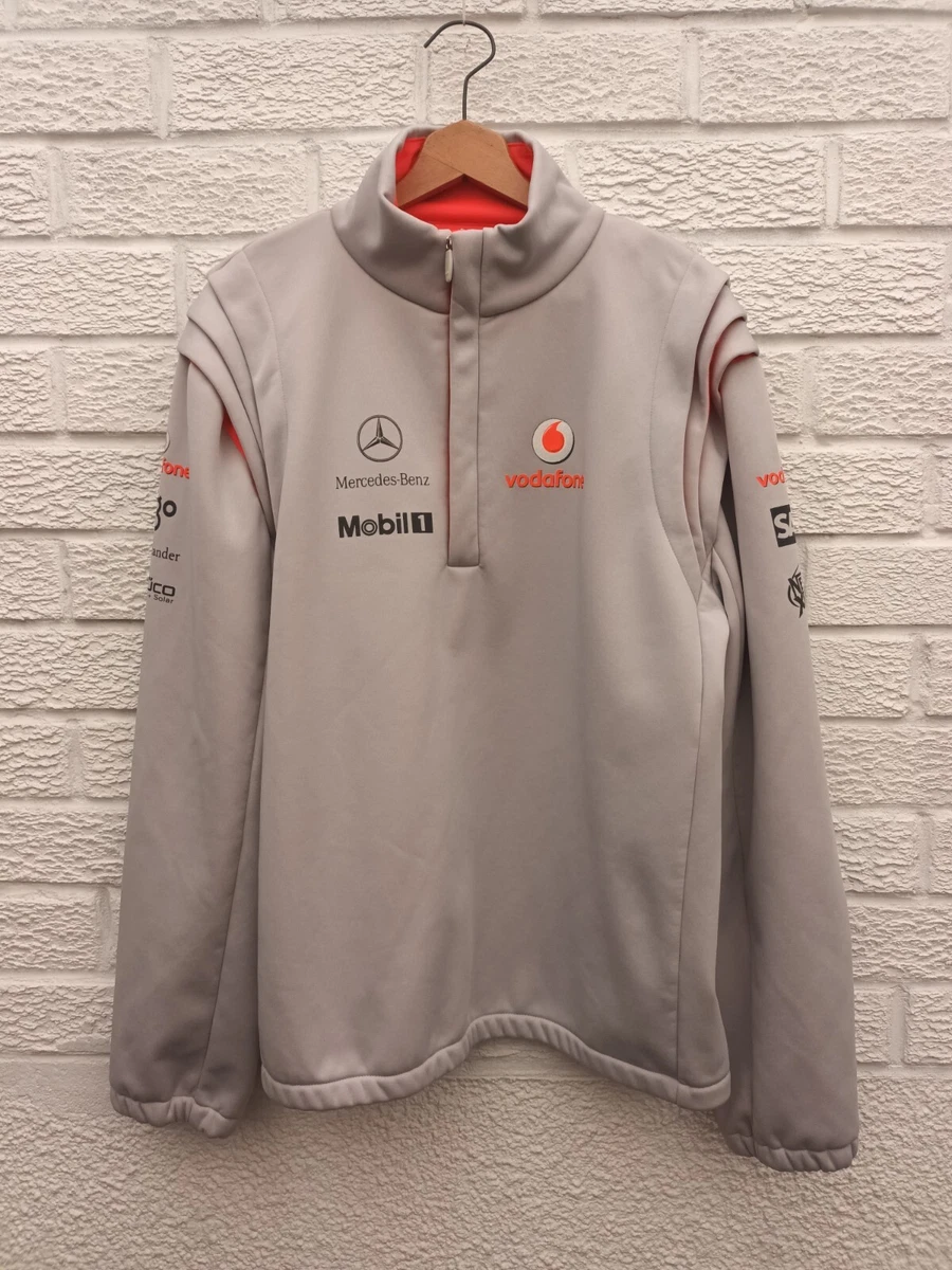Veste gilet homme Vodafone McLaren Mercedes F1 Formule 1 Racing taille M